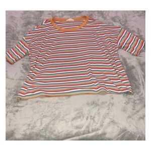 Pink Republic Multicolor Striped Shirt